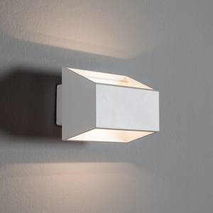 LED-wandlamp California aluminium - wit - 21 lichtbronnen