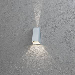 LED-wandlamp Imola Up en Down aluminium/kunststof 2 lichtbronnen