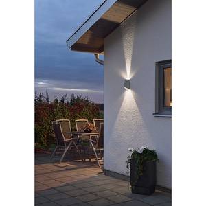 LED Wandleuchte Imola Up & Down Aluminium/Kunststoff - 2-flammig