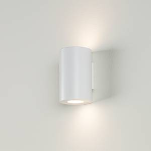 LED-wandlamp Indiana aluminium - wit - 24 lichtbronnen