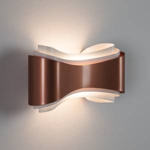 Wandlamp Ionica metaal bruin lichtbron