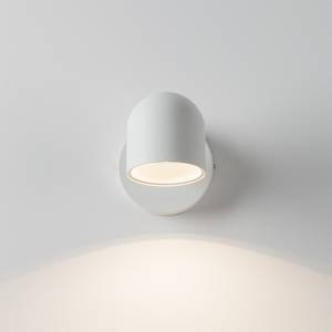 LED-wandlamp Jon ijzer - 1 lichtbron - Wit