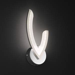 LED-Wandleuchte Kelton Metall / Acrylglas
