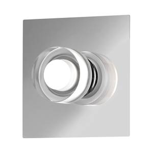 LED-Wandleuchte Lorient Acrylglas / Metall - 1-flammig