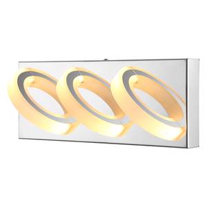 LED-Wandleuchte Mangue II Metall / Acryl - Flammenanzahl: 3