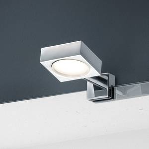 LED-wandlamp chroomkleurig metaal 1 lichtbron