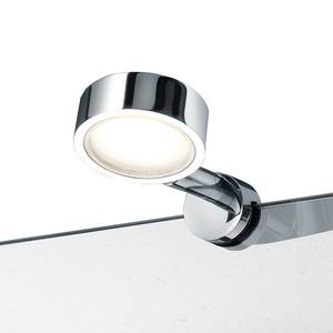 LED-wandlamp chroomkleurig metaal 1 lichtbron