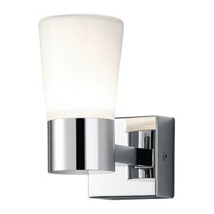 LED-wandlamp Nevio glas/metaal - Aantal lichtbronnen: 1