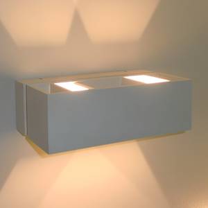 Lampada da parete LED Metallo Bianco