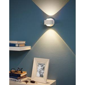 LED-wandlamp Ono aluminium/kunststof - 2 lichtbronnen