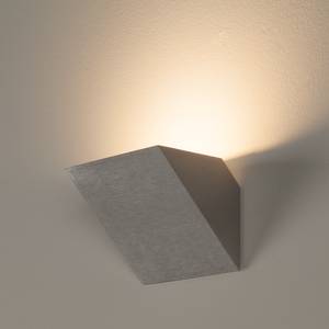 LED-wandlamp Oregon aluminium - zilverkleurig - 12 lichtbronnen