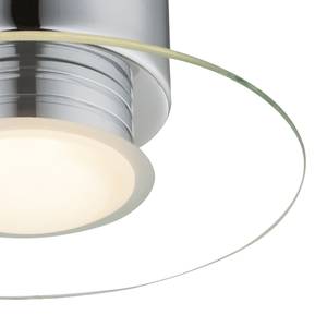 LED-wandlamp Parda I glas/staal - 1 lichtbron