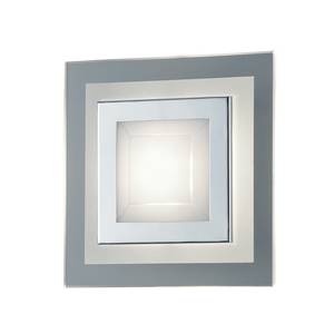 LED-wandlamp Pyramid chroomkleurig 1x5W