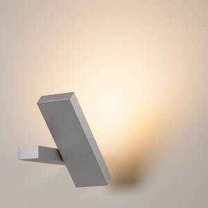 LED-wandlamp Virginia aluminium - zilverkleurig - 12 lichtbronnen