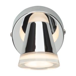 LED-Wandspot Conic 1-flammig Silber Metall, verchromt