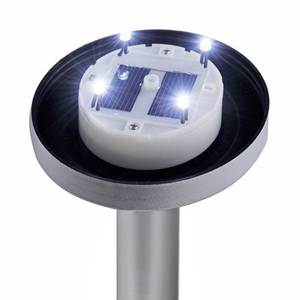 LED-solarlamp Fara II kunststof - 4 lichtbronnen - Diameter lampenkap: 30 cm