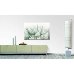 Impression sur toile Detail of Dandelion Toile - Beige / Gris