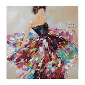 Leinwandbild Funny Dress Acryl/Leinwand - Bunt