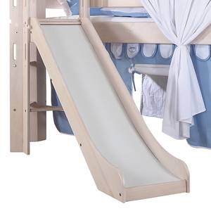 Spielbett Leo Buche massiv white-wash lackiert