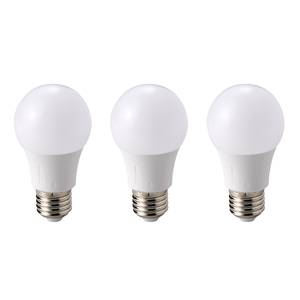 Leuchtmittel LED (3er-Set) Silber - Weiß - Kunststoff - Höhe: 11 cm