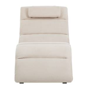 Chaise longue Califfo Microfibre beige