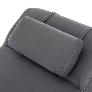 Chaise longue Califfo Microfibre gris