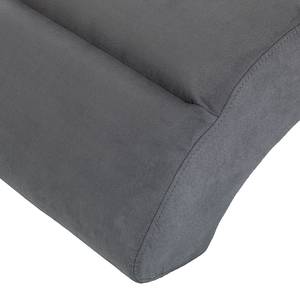 Chaise longue Califfo Microfibre gris