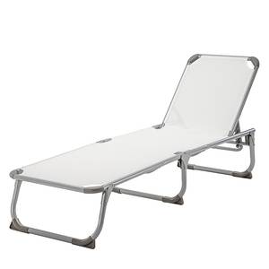 Chaise longue Summer Sun IV Usage en extérieur - Blanc