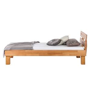 Massief houten bed AresWOOD Kernbeuken - 100 x 200cm - Met hoofdeinde