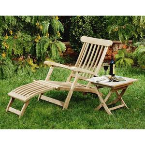 Sedia sdraio Teakline Classic Legno massello di teak