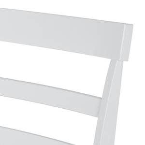 Chaises Mare (lot de 2) Caoutchouc - Nature / Blanc