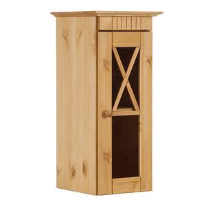 Armoire suspendue Senna I Pin massif - Teinté et ciré