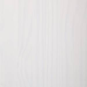 Vitrinenschrank Neely Kiefer massiv - Weiß / Grau