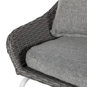 Lounge-Set Gran Rey (4-teilig) Rattan / Stahl - Grau