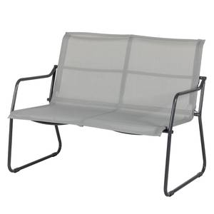 Set lounge Merido (4 pezzi) Textilene/Acciaio - Grigio