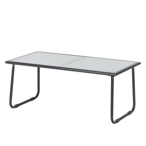 Set lounge Merido (4 pezzi) Textilene/Acciaio - Grigio