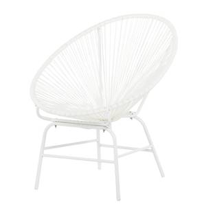 Fauteuil lounge Copacabana Lot de 2 chaises - Blanc