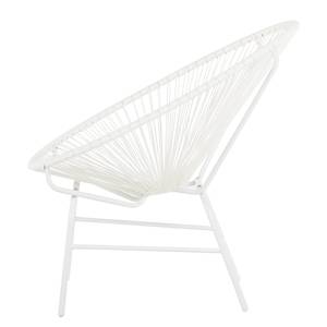 Fauteuil lounge Copacabana Lot de 2 chaises - Blanc