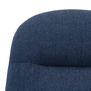 Loungefauteuil Lannister geweven stof Geweven stof Anda II: Blauw