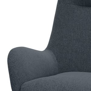 Loungefauteuil Lannister geweven stof Geweven stof Anda II: Grijs