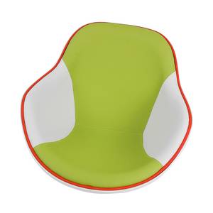 Fauteuil Cartago Cuir synthétique Veli : Vert-Blanc