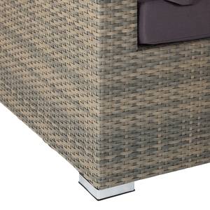 Ensemble lounge Paradise Lounge III Polyrotin / Tissu - Marron / Taupe