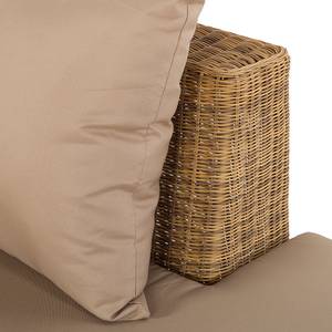 Loungebank Calla Millor Lloyd Loom - bruin/beige