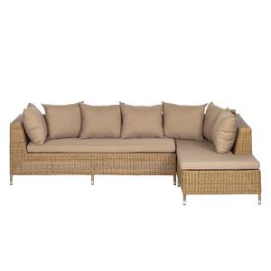 Loungesofa Calla Millor II Lloyd Loom - Braun / Beige