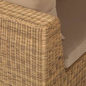 Canapé lounge Calla Millor Lloyd Loom - Marron / Beige