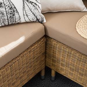 Canapé lounge Calla Millor Lloyd Loom - Marron / Beige