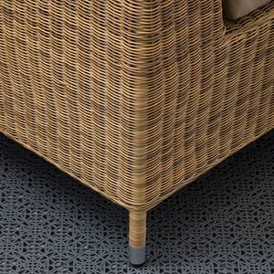 Canapé lounge Calla Millor Lloyd Loom - Marron / Beige