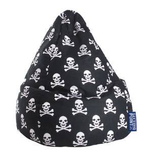 Sitzsack Bean Bag Totenkopf Baumwollstoff - Höhe: 90 cm