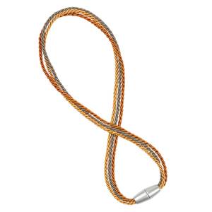 Support magnétique Caty Orange / Marron