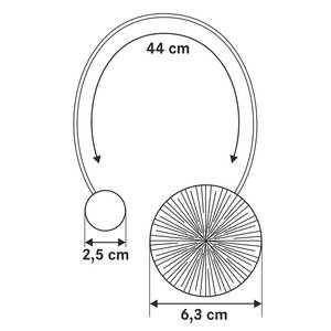 Magnethalter Lya Lila / Schwarz